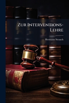 Paperback Zur Interventions-Lehre: Eine völkerrechtliche Studie. [German] Book