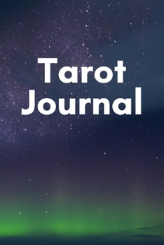 Paperback Tarot Journal: Dot Grid Pages for Sketching Tarot Spreads & Unlined Pages for Comments Book