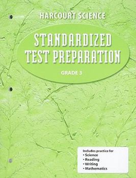 Paperback Harcourt Science Standardized Test Preparation: Grade 3 Book