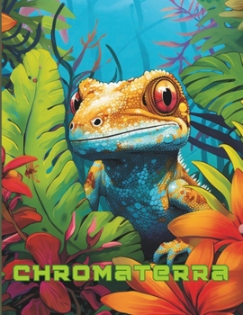 Paperback Chromaterra: A Coloring Book Adventure Book