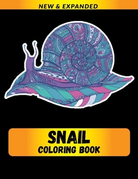 Paperback Snail Coloring Book: A Coloring Book for Relief Stress Book