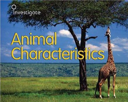Hardcover Animal Characteristics Book