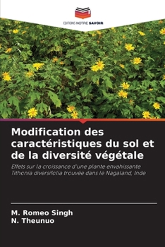 Paperback Modification des caractéristiques du sol et de la diversité végétale [French] Book