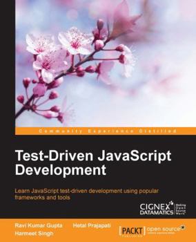 Paperback Test-driven JavaScript Development Book