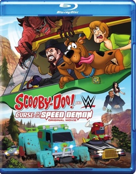 Blu-ray Scooby-Doo & WWE: The Curse of Speed Demon Book