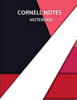 Cornell Notes Notebook: Geometric Notebook with College Ruled Cornell Notes paper for student class lecture note taking