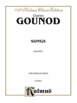 Paperback Songs: Volume 1-For Medium Voice (Kalmus Edition) (French Edition) [French] Book