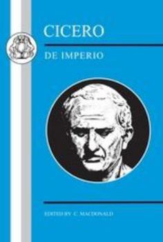 Paperback Cicero: de Imperio Book