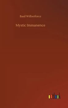 Hardcover Mystic Immanence Book