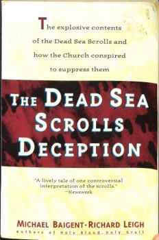 Hardcover The Dead Sea Scrolls Deception Book