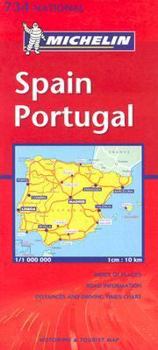 Map Michelin Spain, Portugal/Michelin Espana Portugal (Michelin Maps) Book