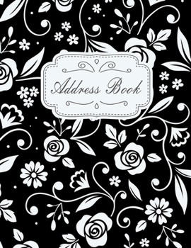 Paperback Address Book: Address Book Large Print For Seniors, Big Font Easily To Read and White Makes is easy to Keep Track Phone Numbers, Add [Large Print] Book