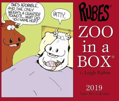 Calendar Zoo in a 2019 Box Calendar Book