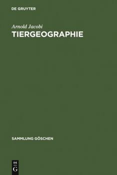Hardcover Tiergeographie [German] Book