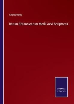 Paperback Rerum Britannicarum Medii Aevi Scriptores Book