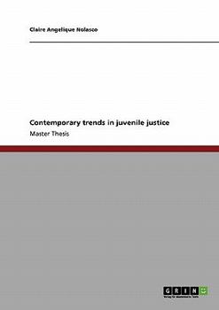 Paperback Contemporary trends in juvenile justice Book