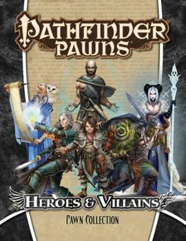 Game Pathfinder Pawns: Heroes & Villains Pawn Collection Book
