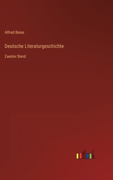 Hardcover Deutsche Literaturgeschichte: Zweiter Band [German] Book