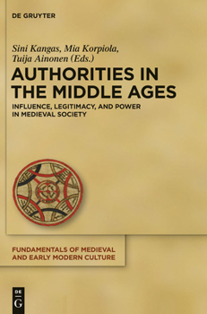 Hardcover Authorities in the Middle Ages Book
