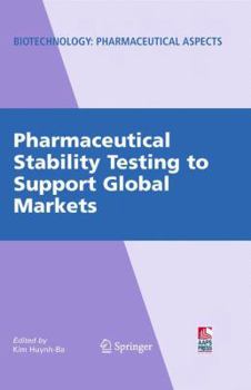 Paperback Pharmaceutical Stability Testing to Support Global Markets Book