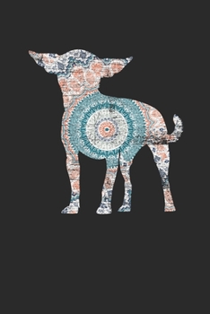 Paperback Chihuahua Flower Pattern: Chihuahuas Notebook, Graph Paper (6" x 9" - 120 pages) Animal Themed Notebook for Daily Journal, Diary, and Gift Book