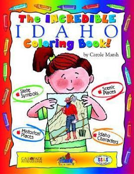 Paperback The Incredible Idaho Coloring Book! Book