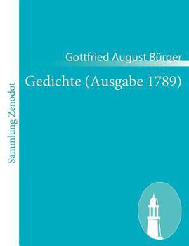 Paperback Gedichte (Ausgabe 1789) [German] Book
