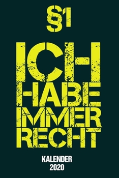 Kalender 2020: Terminkalender Jurastudentin als lustiges Geschenk fürs Jura Studium Jahreskalender 2020 A5 1 Woche 2 Seiten / 6x9 Zoll 120 Seiten / ... Studium Schule und Familie (German Edition)