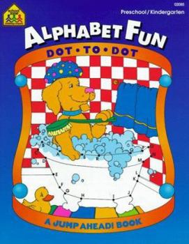 Paperback Dot-To-Dot Alphabet Fun: Preschool/Kindergarten Book