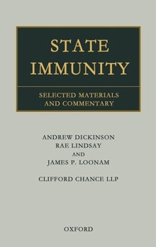 Hardcover State Immunity: Selected Materials and Commentary Book