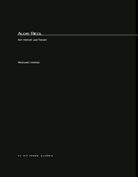 Paperback Alois Riegl: Art History and Theory Book