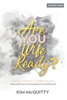 Paperback Are You Wife Ready Leader Guide Book