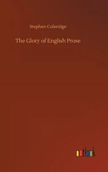 Hardcover The Glory of English Prose Book