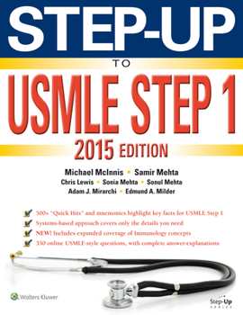 Paperback Step-Up to USMLE Step 1 2015 Book