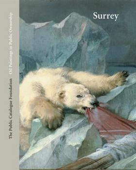 Hardcover Oil Paintings in Public Ownership in Surrey Book