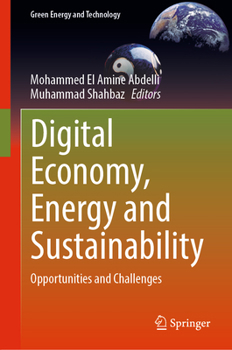 Hardcover Digital Economy, Energy and Sustainability: Opportunities and Challenges Book