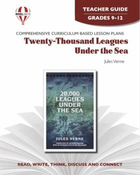 Paperback 20,000 Leagues Under the Sea - Teacher Guide by Novel Units Book