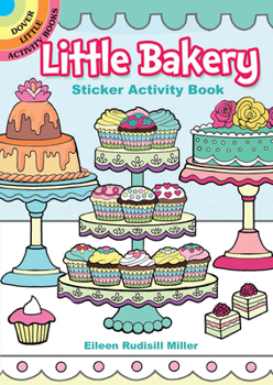 Paperback Little Bakery Sticker Activity Book