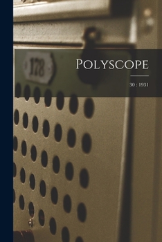 Paperback Polyscope; 30: 1931 Book