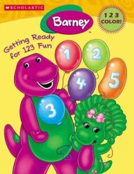 Paperback Barney Getting Ready for 123 Fun! Book