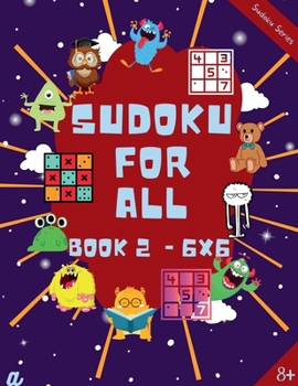 Paperback Introduction to Sudoku Level 2 (6X6) - 6-8 years Book