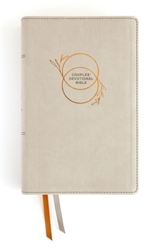 Imitation Leather Niv, Couples' Devotional Bible (Build a Biblical Foundation for Your Marriage), Leathersoft, Stone, Comfort Print: Growing Together in Christ Book