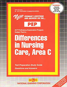Spiral-bound Differences in Nursing Care, Area C (Nursing Concepts 6): Passbooks Study Guide Book