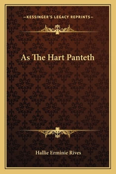 Paperback As The Hart Panteth Book