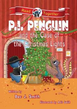Paperback P.I. Penguin and the Case of the Christmas Lights Book