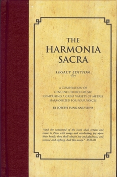 Hardcover Harmonia Sacra Book