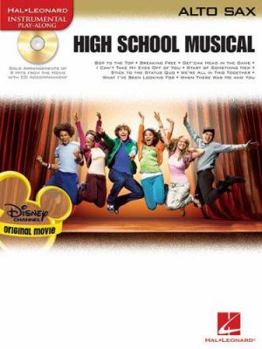 Paperback High School Musical: For Alto Sax Instrumental Play-Along Pack [With CD] Book