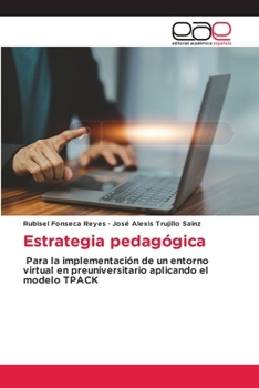 Paperback Estrategia pedagógica [Spanish] Book