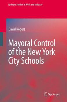 Hardcover Mayoral Control of the New York City Schools Book