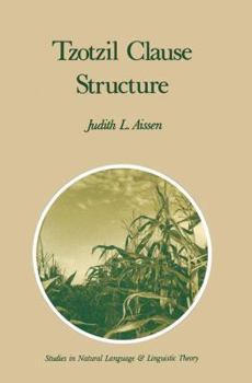 Hardcover Tzotzil Clause Structure Book